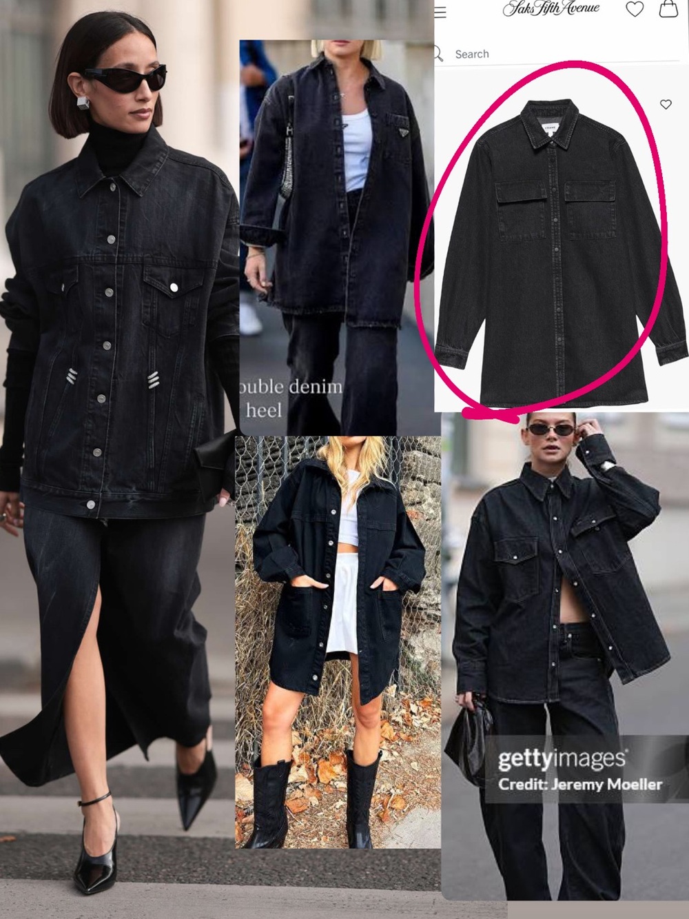 NWT! Frame Denim long Jacket Size small but fits M